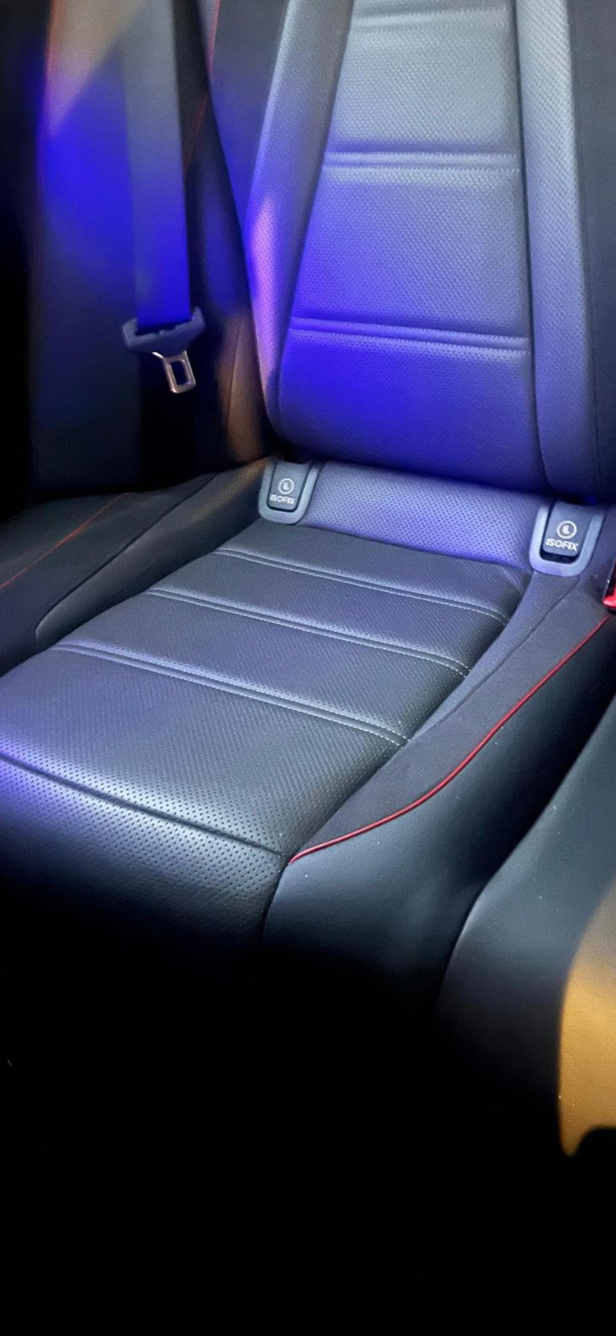 AMG Rear Seat Detail